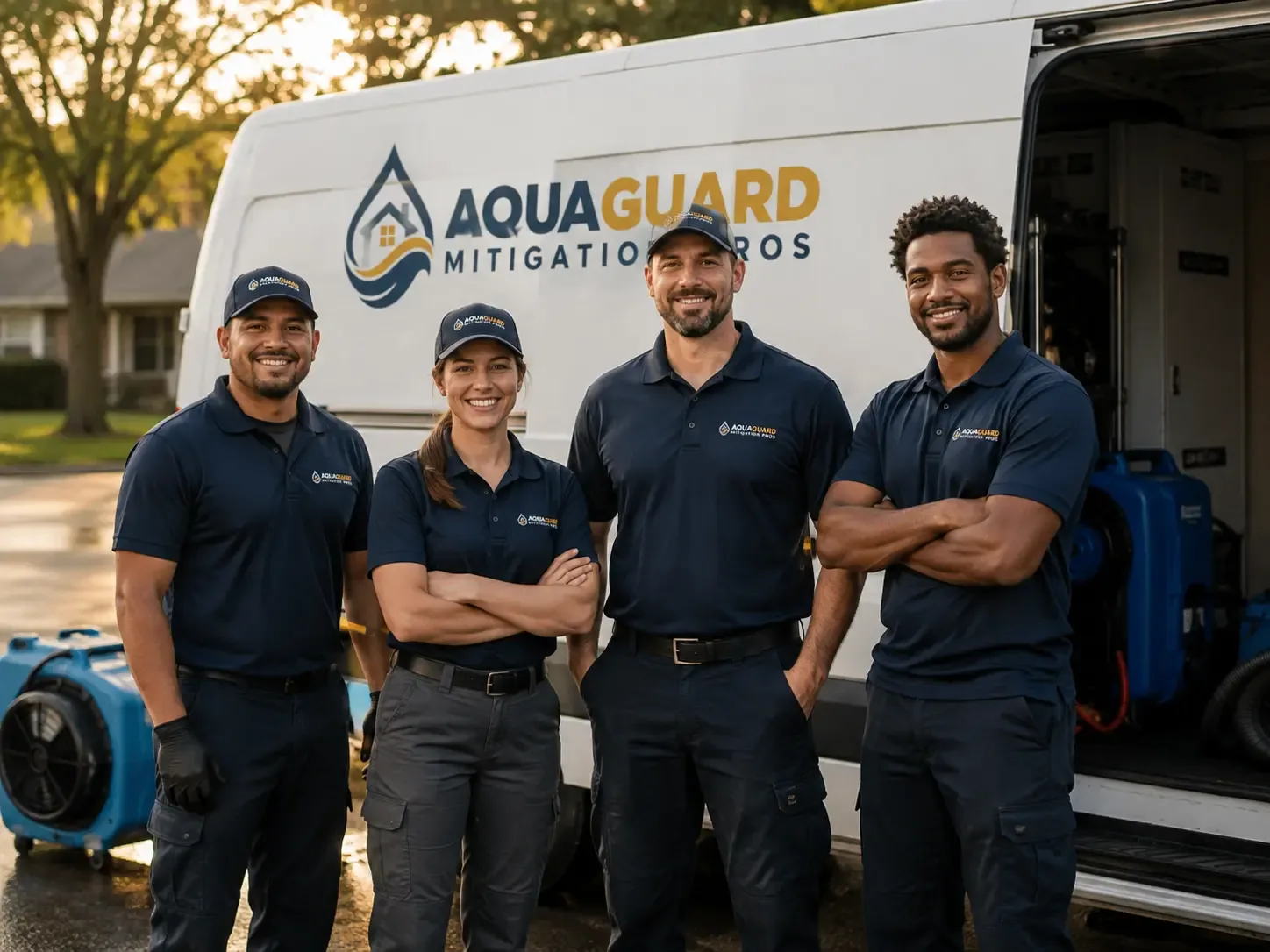 Water Damage Mitigation company in Volant, PA